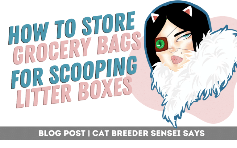 A Cool Storage Tip for Litter Scooping Bags