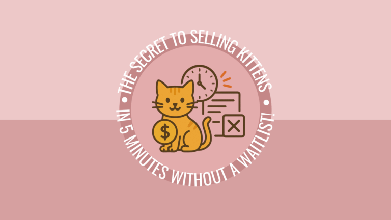 unlock the secret to selling kittens in 5 minutes