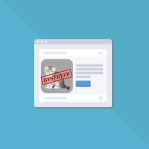 digital reservation process add on